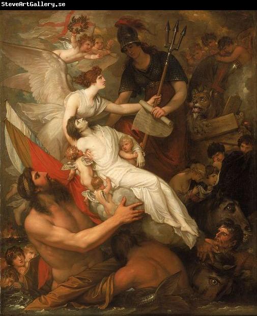 Benjamin West The Immortality of Nelson